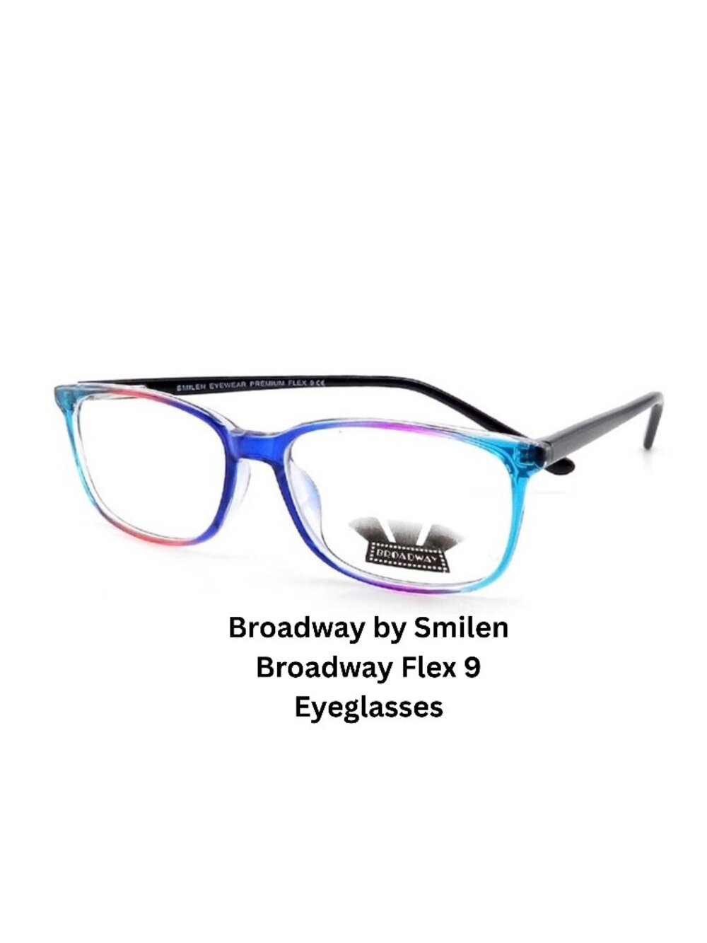 New Broadway by Smilen Broadway Flex 9 Eyeglasses Rainbow color